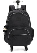 Mochila Infantil Juvenil De Rodinhas 360° Preta Up4you