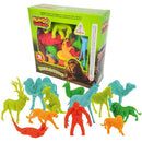Miniatura Colecionavel Zoologico C/18figuras E Cercas