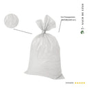 Saco De Lixo 20l Reforçado Transparente   50 Und