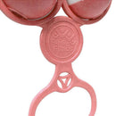 Mordedor E Chocalho Bolas Rosa Solapa