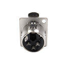 Conector Painel Xlr Fêmea 3 Polos Storm 10 Unidades