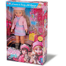 Boneca Beverly Girls Pet Lover 34cm Com Bichinhos E Acessórios Articulada