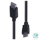 Cabo Displayport 1.2v Para Hdmi 1.4v - 1.8 Metros - Hdp18