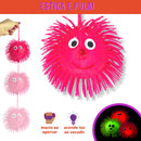 Bola Ioiô Com Luz Bolinha Macia Infantil Brinquedo