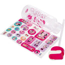 Garrafa Plástica Minnie Com Tampa Automática 600ml