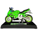 Miniatura Moto De Brinquedo Com Som E Acende Farol Metal