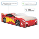 Cama Infantil Carro Velocista Vermelho