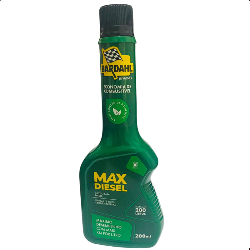 Kit 5 Bardahl Max Diesel 200 Ml - UN / 5