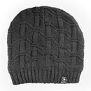 Kit Gorro de Frio e Cachecol Estilo Gola - Cinza