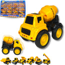 Caminhão De Brinquedo Construção Miniatura Metal Com Fricção