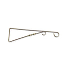Mão Francesa P Vaso Galvanizada 40 Cm Suporte De Metal