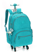 Mochila Infantil Juvenil De Rodinhas 360° Verde Up4you