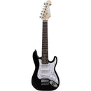 Guitarra Elétrica Infantil Kids Profissional Teg 30 Preto Thomaz