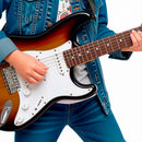 Guitarra Elétrica Infantil Kids Profissional Teg 30 Sunburst Thomaz