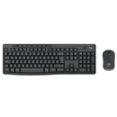 Kit Teclado e Mouse Logitech MK370 For Business sem Fio Grafite - 920-012064
