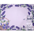 Kit 4 Jogos Americanos Coelho Da Páscoa E Lavanda 43cmx34cm - UN / 4
