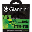 Corda Violão Giannini  Genwbs Preto/prata Sem Bolinha