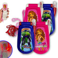 Kit 4 Celular De Brinquedo Com Som E Luz Telefone Infantil