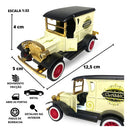 Carrinho Miniatura Antigo Calhambeque Clássicos Abre Porta