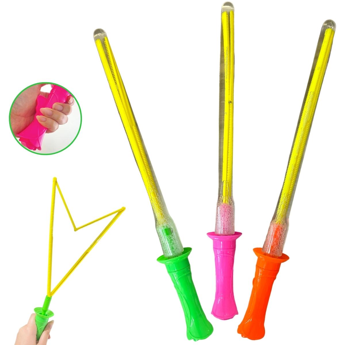 Bastão Lança Bolha De Sabão Gigante Brinquedo Com Agua