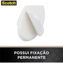 Gancho Plástico Scotch Plast. Extrema Peq. C/4 Blister