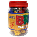 Brinquedo Para Montar Bricks Blocos Montagem 56 Peças