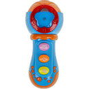 Instrumento Musical Microfone Baby Com Luz E Som