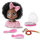 Boneca Style Hair Negra 21cm Com Acesso