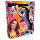 Kit Infantil Make Brinq Trança Cabelo Com Máquina, Fios Coloridos E Elásticos