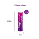 Pilha Recarregável Aaa 1000 Mah Elgin Com 02 Unidades