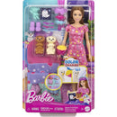 Barbie Family Festa Do Pijama Com Cachorrinho