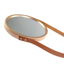 Espelho Decorativo Pequeno Redondo 45cm Rose Gold