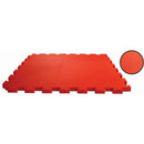 Tatame Eva 4 Placas 1x1m Vermelho 10mm De Espessura