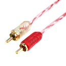 Cabo Rca Mxt Transparente 2 Rca + 2 Rca 4mm - 05 Metros