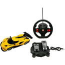 Carrinho Controle Remoto Thunder Com Acelerador 1:16 Amarelo