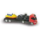 Caminhão Trans Sport Radical Sortido - 3 Em 1: Caminhão, Moto E Jet Ski