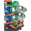 Hot Wheels Pista City Ultimate Garage Robo T-rex