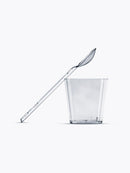 Copos Kit Gourmet (copo 25ml + Collher 80mm) C/ 60 Unidades
