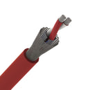 Cabo Para Microfone Santo Angelo Sc-30 Balanceado Vermelho 100 Metros