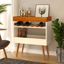Aparador Buffet Adega Aspen Off White Caramelo