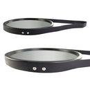 Espelho Decorativo Pequeno Redondo 33cm Preto
