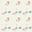 Papel De Parede Infantil Unicórnios Coloridos