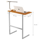 Mesa De Apoio Para Notebook Industrial Nature Cinza