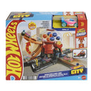 Hot Wheels Pista City Downtown Loja De Doces Com Carro 1:64