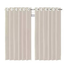 Cortina Blackout Bege c/ ilhos - 200x140cm