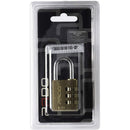 Cadeado Dourado De 3 Segredos Lt S-30mm Pado