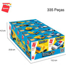 Brinquedo Para Montar Set Construção/polícia 3 Em 1 Sortido (display Com 10)