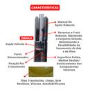 Kit 2 Pistão Mola Gás Para Cama De Casal Box Baú 784n/80kgf - UN / 2