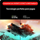 Monitor Gamer LG UltraGear 24" 180Hz 1ms - 24GS60F-B.AWZM
