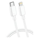 Cabo Carregador Usb Tipo C Lightning Branco